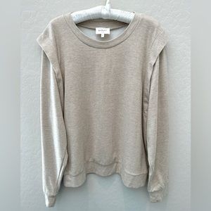 Bohme Tan Contemporary Pullover Sweater